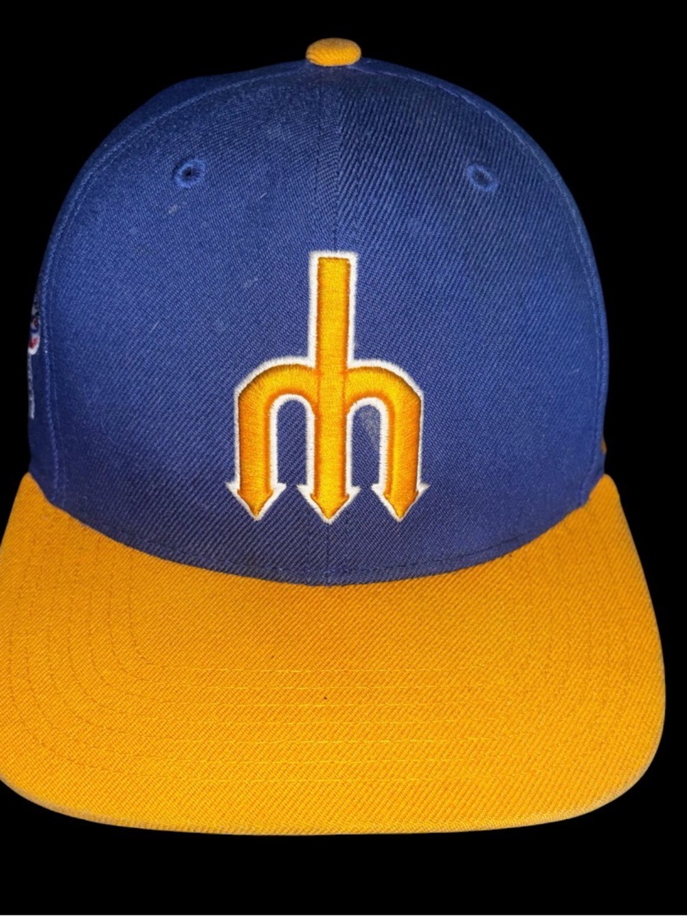 Vintage 90s 47 COOPERSTOWN COLLECTION SEATTLE MARINERS Snapback Cap Hat - Picture 2 of 9